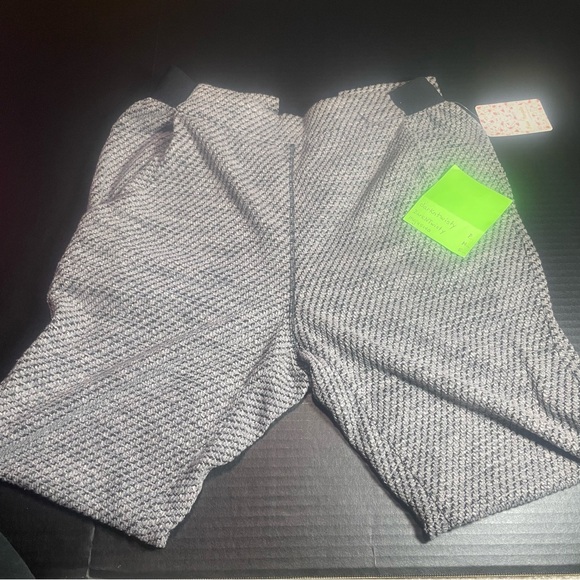 BNWT FREE PEOPLE SLATE COMBO STACKED STREET PANT XS ROOMY AND COMFY! - Picture 5 of 14